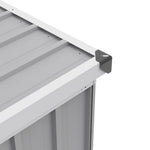 250l Outdoor Storage Box With Metal Frame – Weatherproof Garden & Patio Storage For Tools, Cushions, With Combination Lock | Light Grey