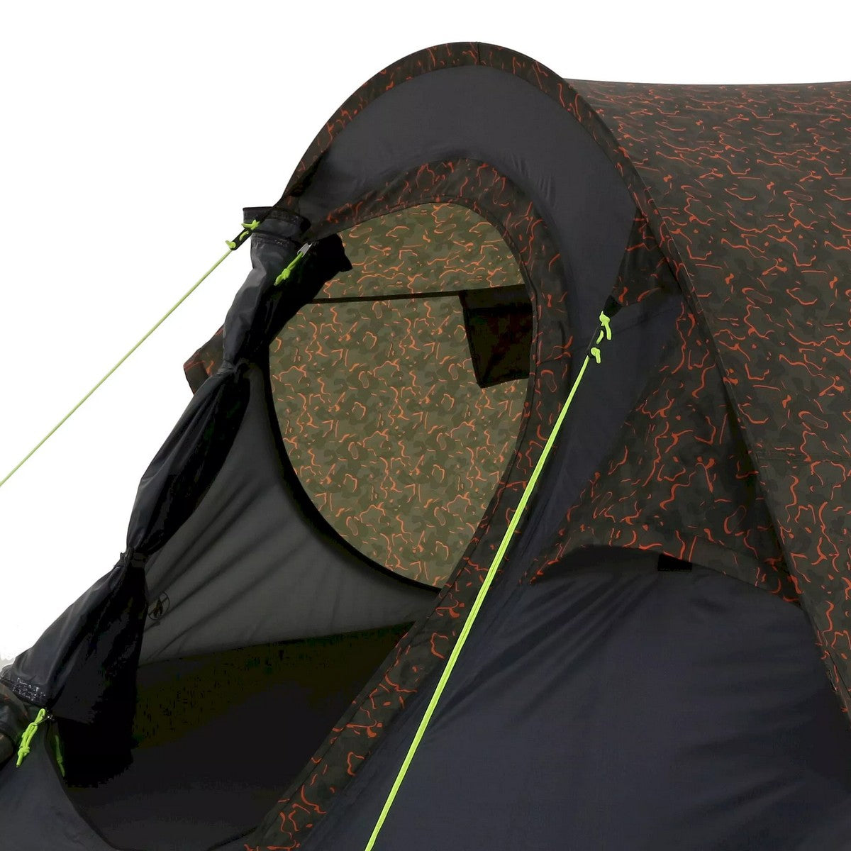 Malawi Camo 2 Person Pop-up Tent | One Size | Orange