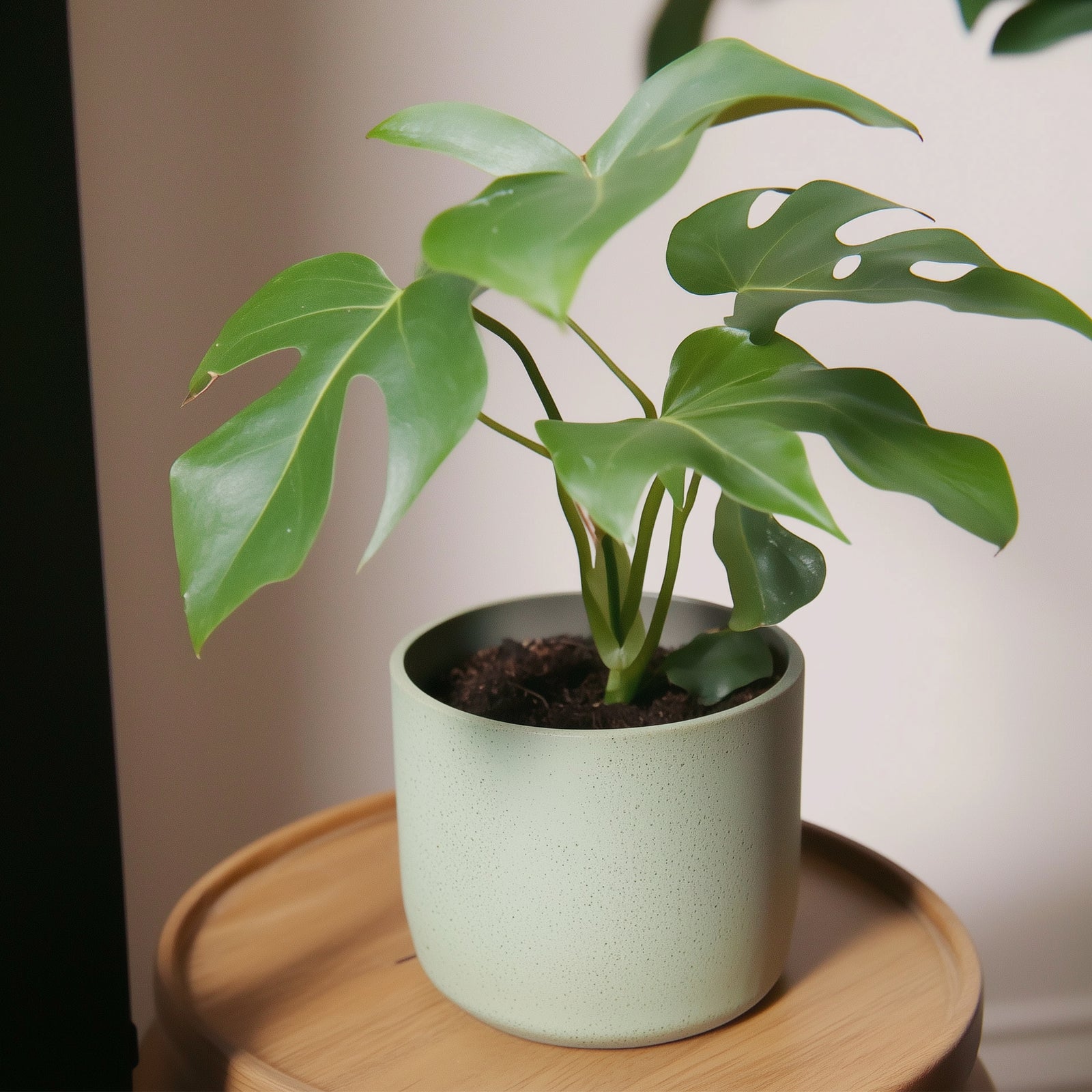 Monstera Minima - Rhaphidophora Tetrasperma - Height 20-30cm - ⌀12cm | Set of 1 | Green