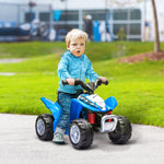 Honda Licensed Kids Electric Quad Bike 6v Atv Ride On 1.5-3 Years | Blue