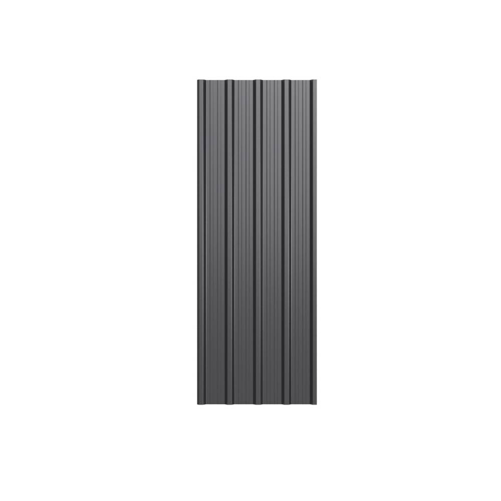 12pcs Galvanised Steel Corrugated Roofing Sheets | Grey
