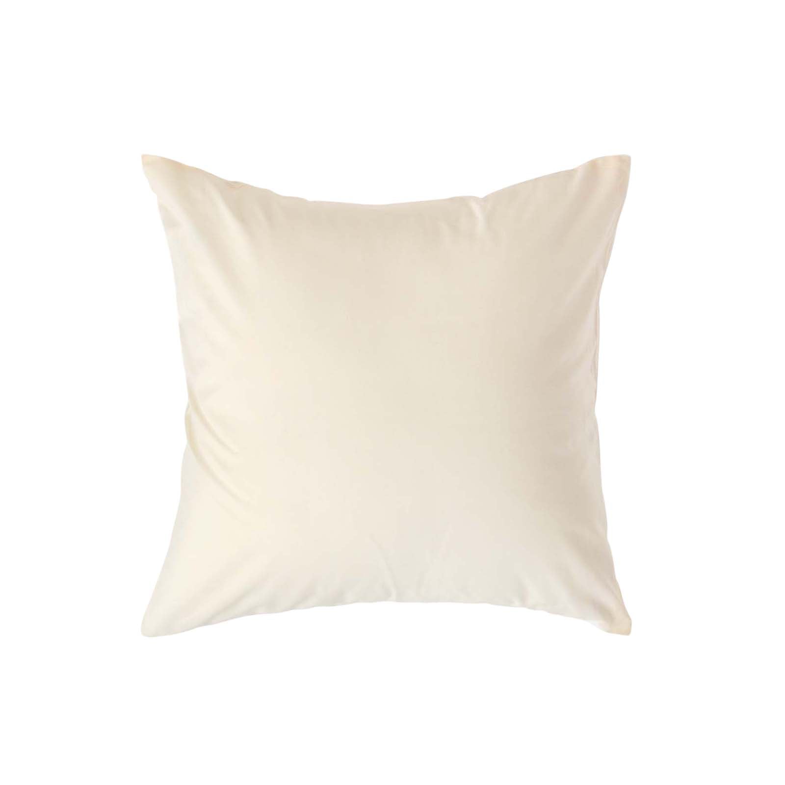 Continental Egyptian Cotton Pillowcase 200 Tc | 40cm x 40cm | Cream
