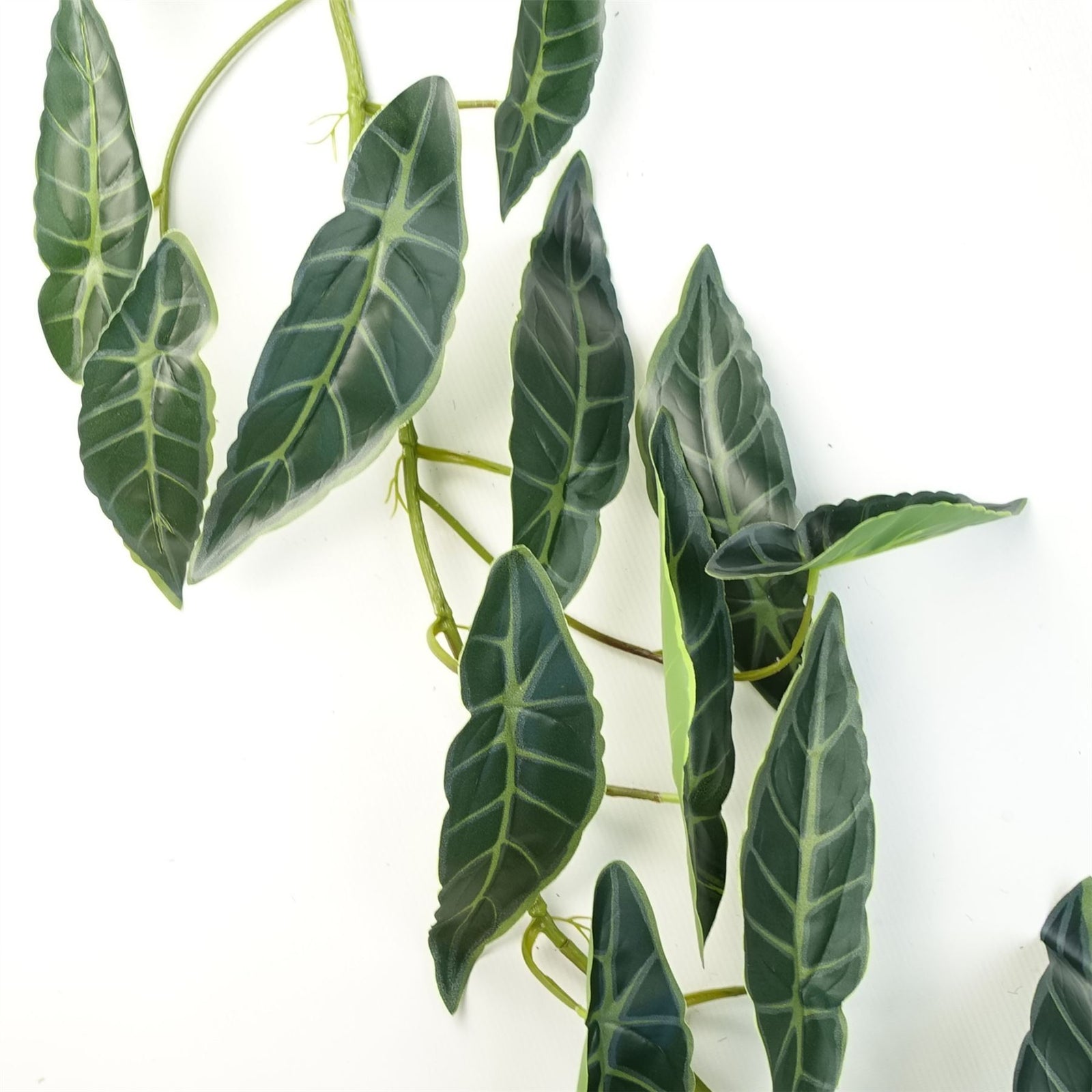 6 X 110cm Artificial Hanging Trailing Dark Green  Plant