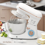 Electric Stand Mixer 4.5l Food Mixer With Dough Hook | White