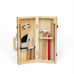 6pc Wooden Diy Tool Box For Kids