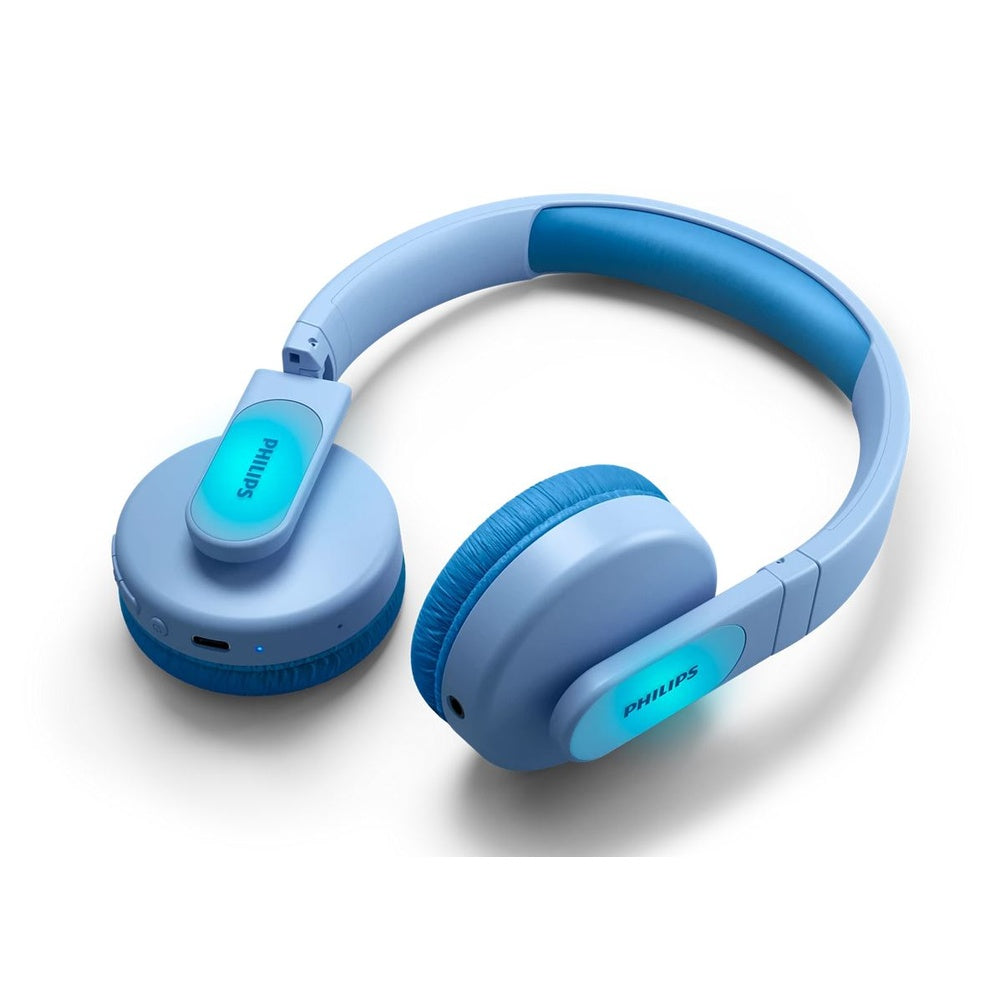 Tak4206 Kids Wireless Bluetooth On-ear Headphones | Blue