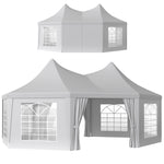 6.8 X 5m Octagonal Marquee Gazebo