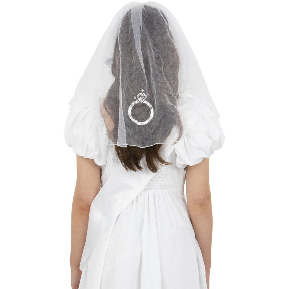 Universal Bride Veil & Sash Kit