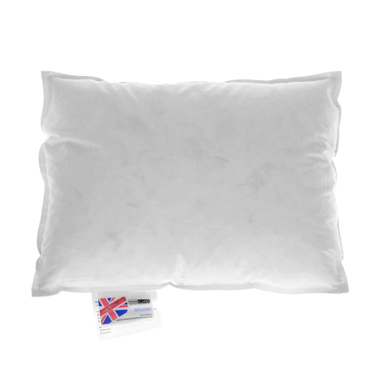 Duck Feather & Down Cushion Pad | 30cm x 40cm | White