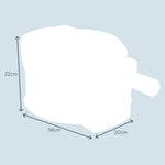Rotary Waffle Maker | Silver
