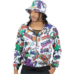 90s Hip Hop Graffiti Jacket | Large
