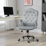 Office Chair with Adjustable Height Tilt Function | Grey