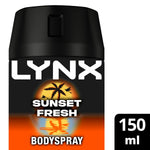 Sunset Fresh Men's Deodorant Body Spray, 150ml | Set of 12