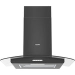 60cm Chimney Cooker Range Hood Kitchen Extractor With 3-speed Modes | Black