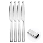Cutlery Sets Stainless Steel 18/8 Forks Spoons Catering Taper | Set of 12 | Silver