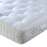 Tennyson 4000 Twin Pocket Sprung Natural Orthopaedic Mattress | Super King | White