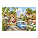 4 X 500 Piece - Village Life 500 Piece Jigsaw Puzzle - Multi Pack