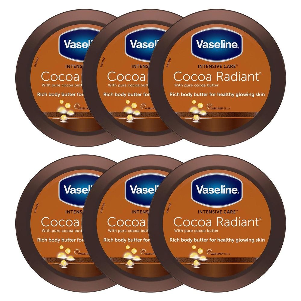Jelly Intensive Care Cocoa Radiant Moisture Rich Body Butter 250ml, 6pk