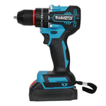 96 In 1 Cordless Electric Drill Set Driver Screwdriver Rechargeable | Blue