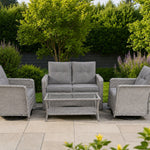 The Leigh 4 Seat Rattan Sofa Lounge Set