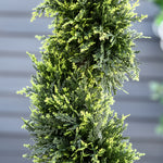 Set Of 2 90cm Artificial Spiral Topiary Trees With Pot