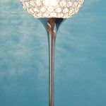 Modern Floor Lamp With K9 Crystal Lampshade Living Room