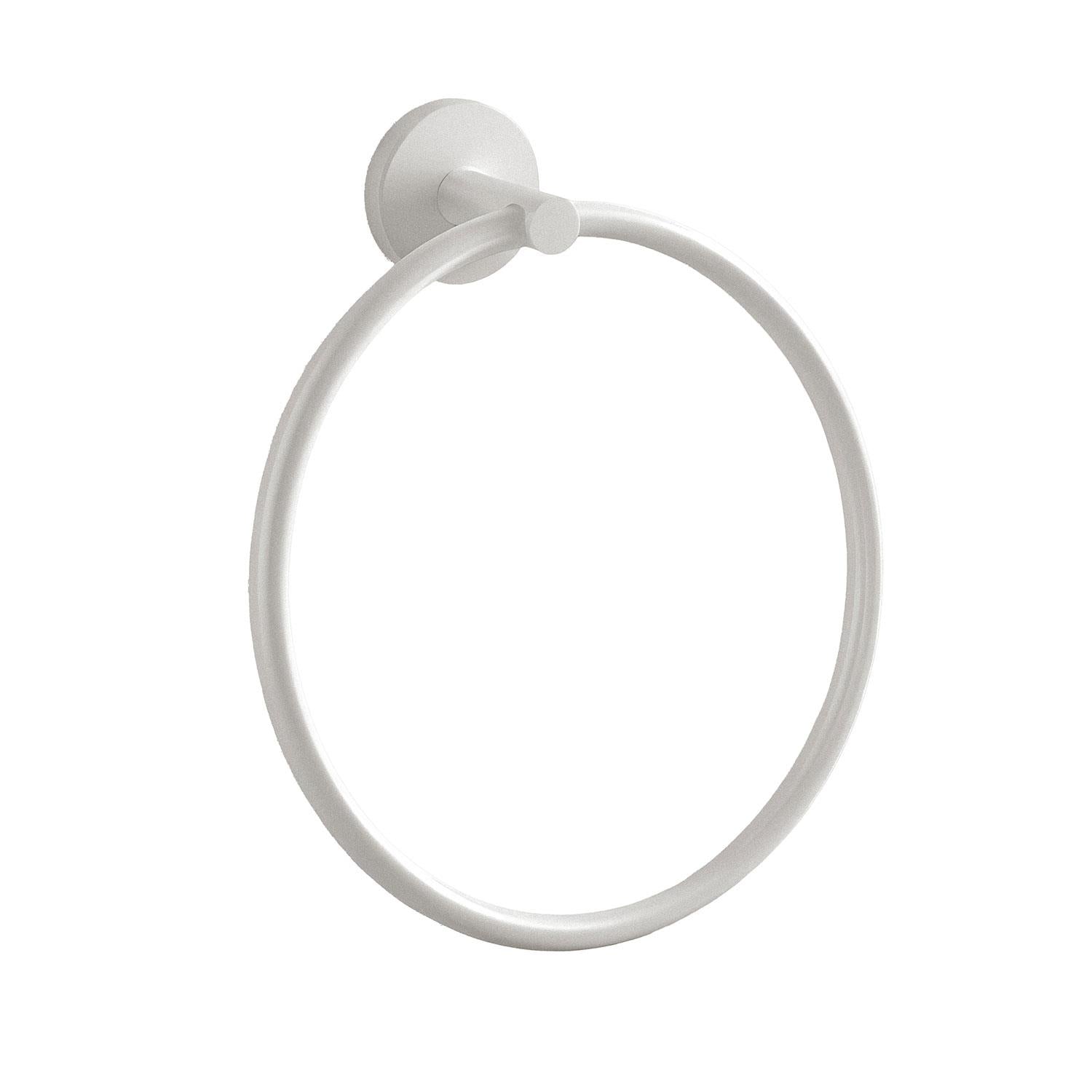 Towel Ring, 20cm, Matt Anti-corrosion, Start Collection | Matte White