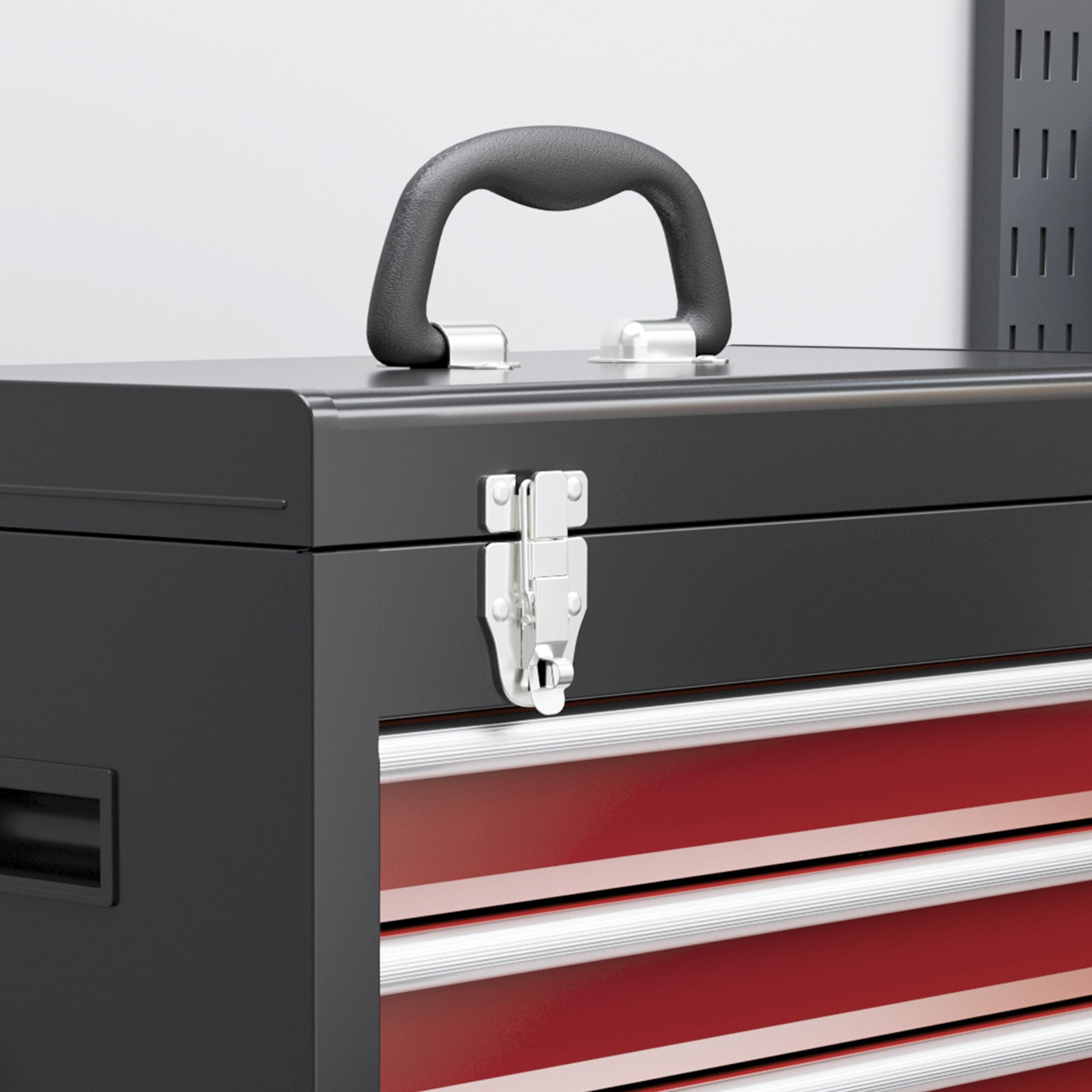 Rolling Tool Cabinet, 5 Drawers, Lockable