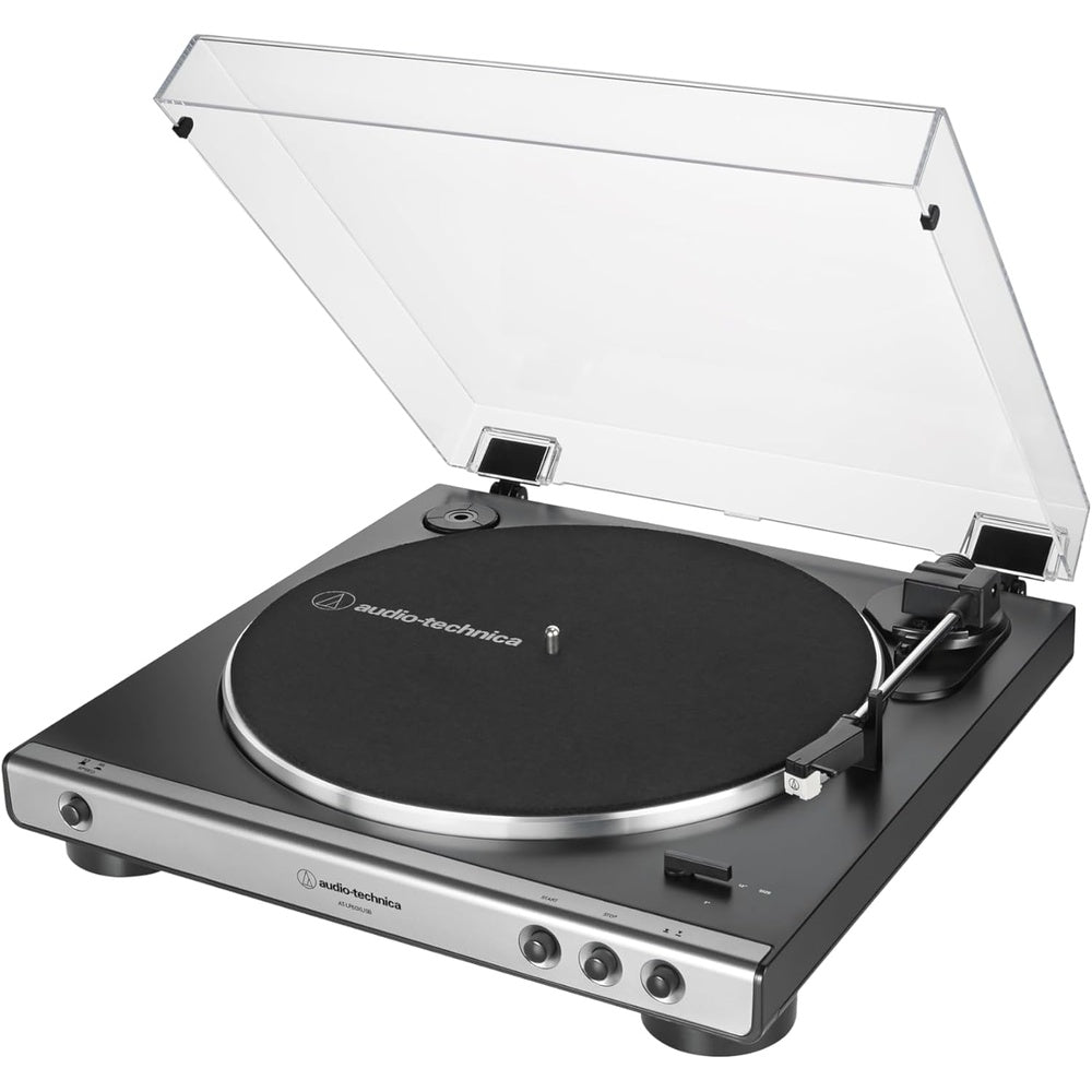 At-lp60xusb Automatic Belt-drive Turntable Analog And Usb | Black
