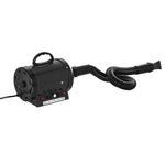 2800w Dog Hair Dryer Pet Grooming Blaster Blower Dryer 3 Nozzles | Black