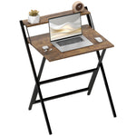 70 Cm Folding Computer Desk For Small Spaces Bedroom | Brown