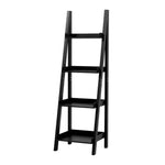 4-tier Wooden Display Ladder Shelf For Home