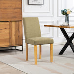Almont Fabric Dining Chairs - Set Of 2 | Sage Green