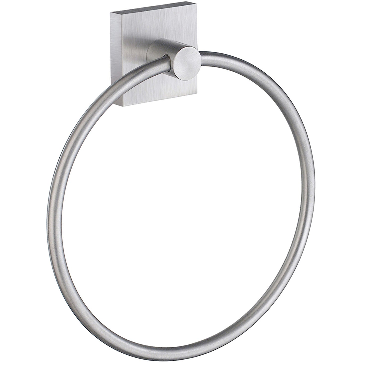 Towel Ring Wall Mounted Bathroom Storage Non Rust Brass | Brushed Chrome