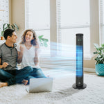 30 Inch Led Tower Fan Oscillation 3 Speed 3 Mode Remote | One Size | Gray