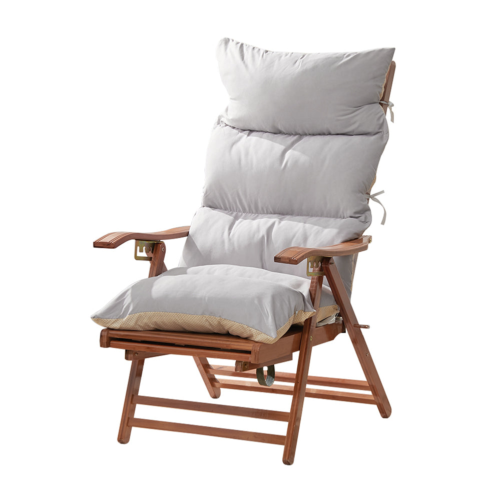 125 X 50cm Indoor Outdoor Chair Cushion With Ties