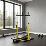 SPORTNOW Vertical Leg Press Machine, Leg Extension Machine