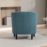 Beulah Fabric Accent Chair | Teal