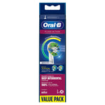 Floss Action Replacement Toothbrush Head With Clean Maximiser, Pack Of 4