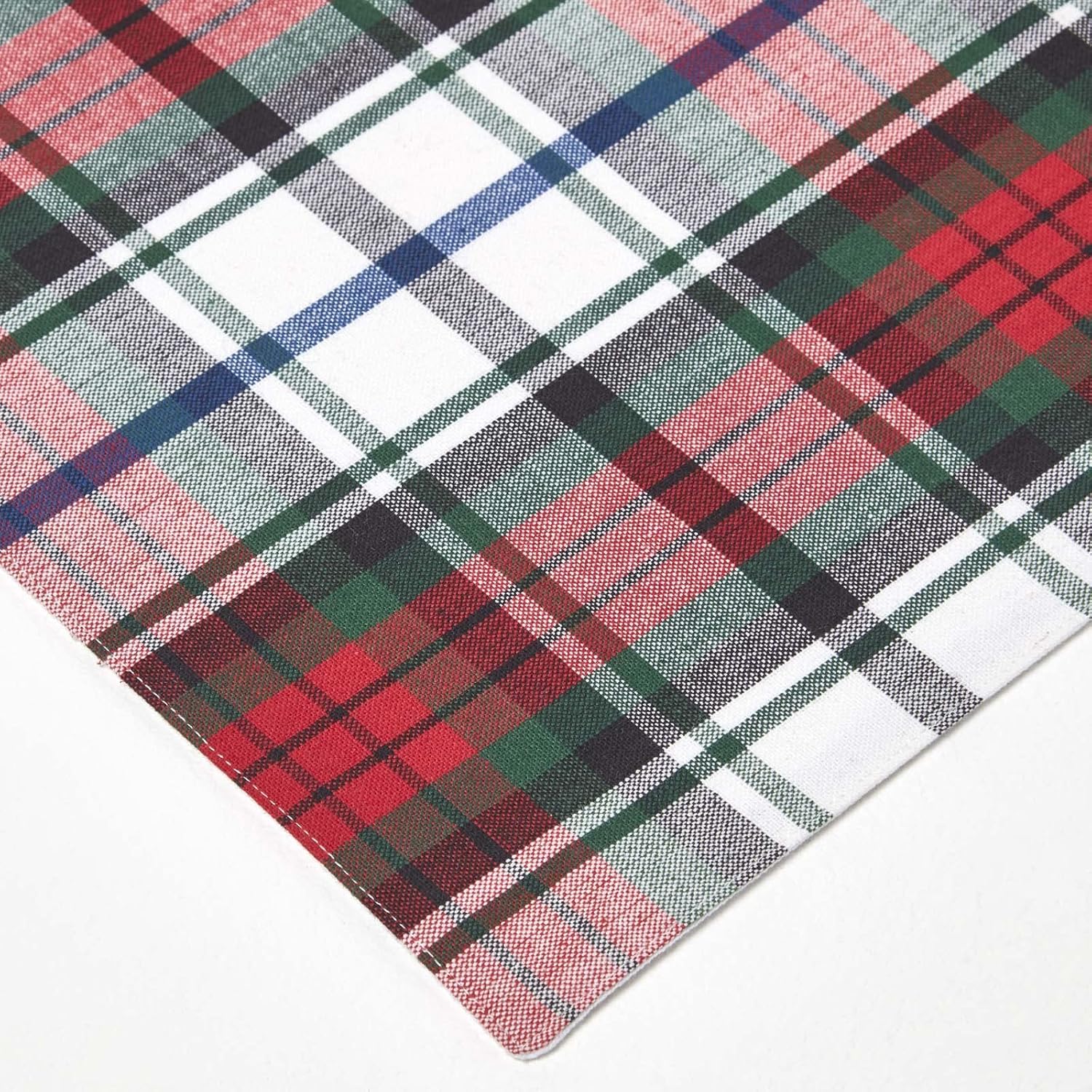 Cotton Christmas Macduff Tartan Table Runner
