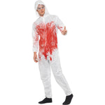 Bloody Forensic Overall Adult Men's Costume | Large