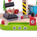 Coal Canal Docks for Wooden Train Sets