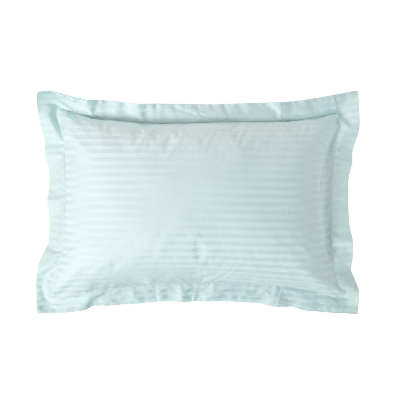 Egyptian Cotton Satin Stripe Oxford Pillowcase 330 Tc | 48 x 74cm | Blue
