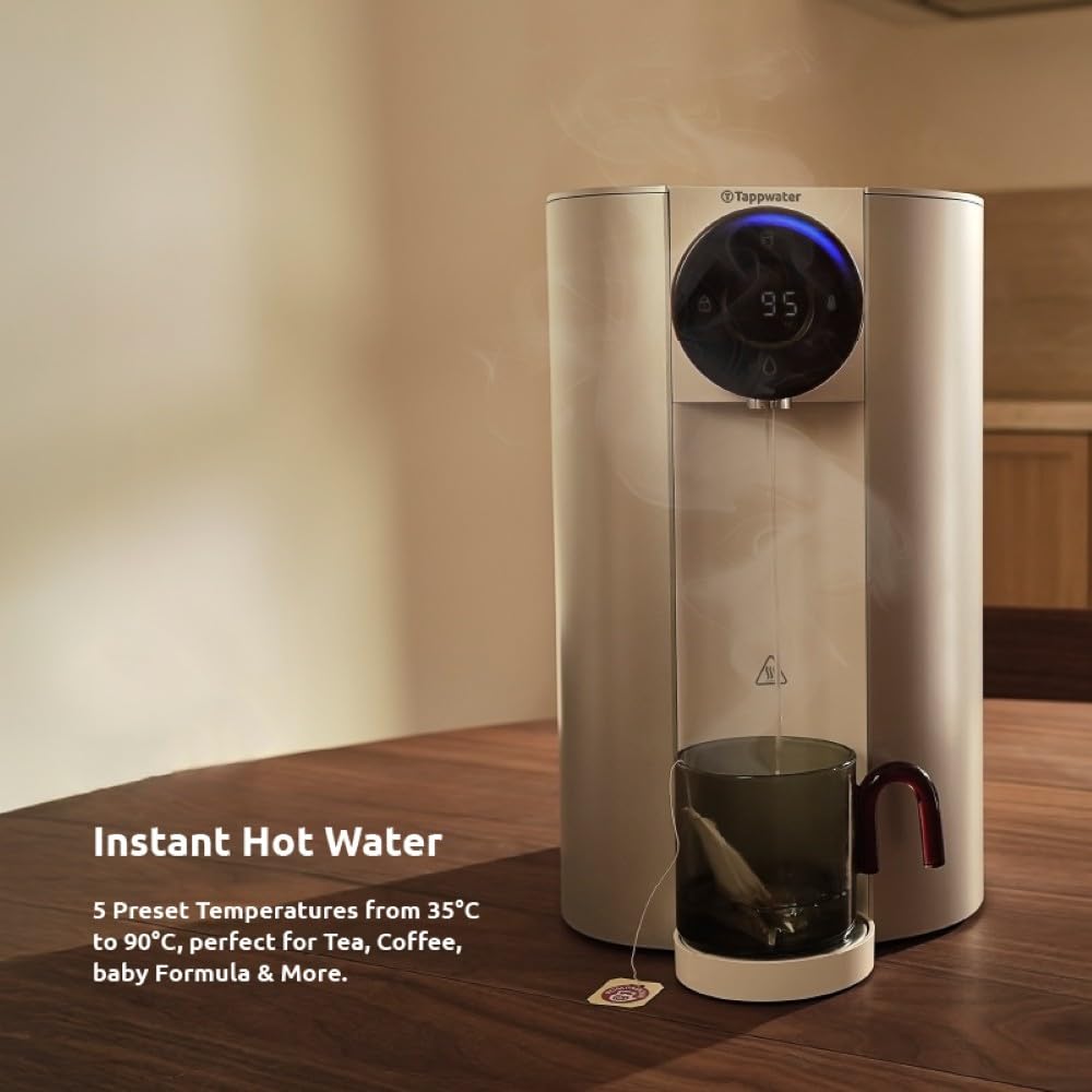 Tappwater Countertop Reverse Osmosis Water Filter, Instant Cool & Hot Water Dispenser