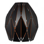 Emitto Ceiling Light Shade Pendant Metal Lampshade Easy Fit Lightshade Geometric
