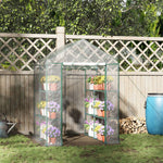 Walk-in Greenhouse With 8 Shelves
