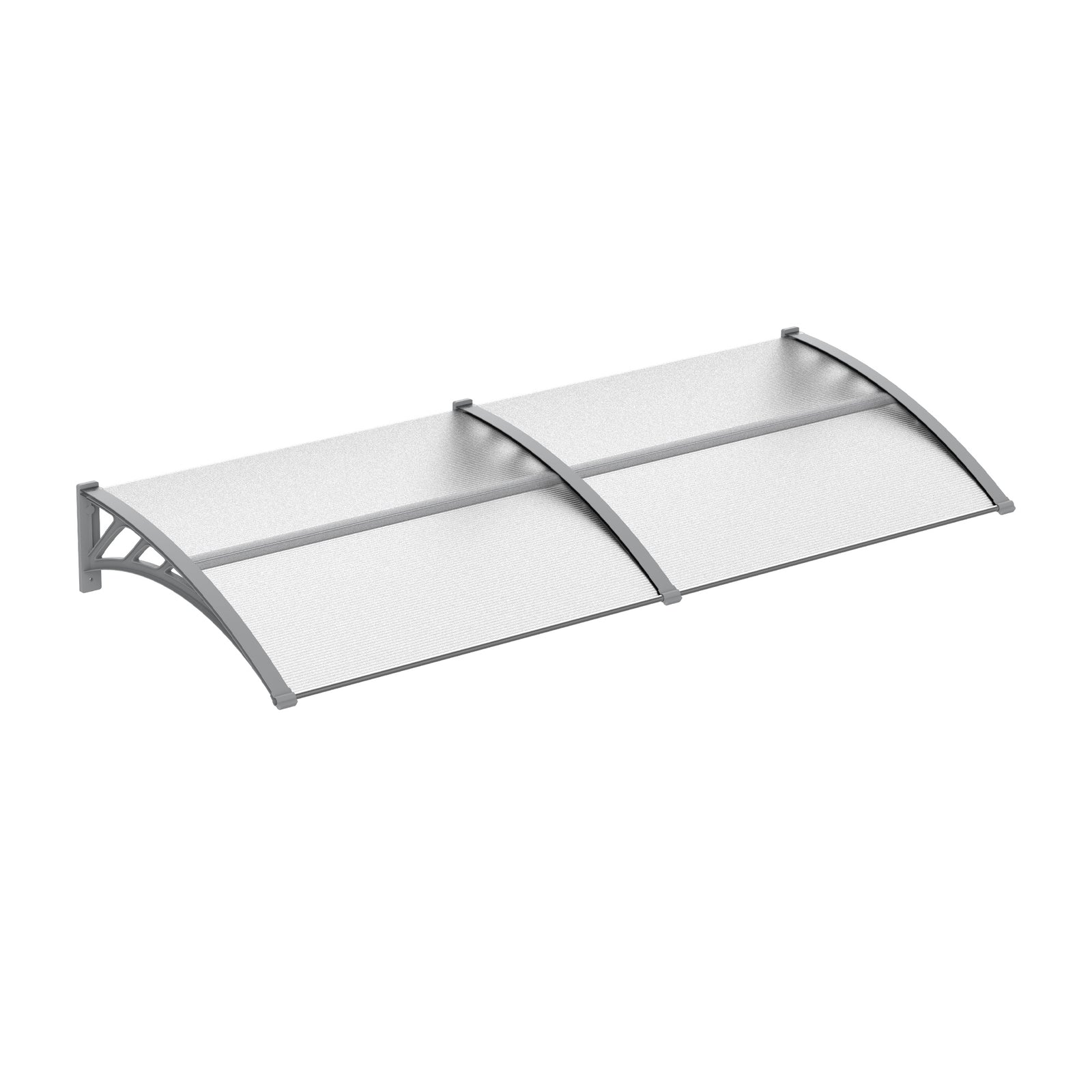 Door Canopy, Outdoor Rain Shelter, 196 X 75cm | White