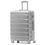 25" Medium Suitcase Check-in Hold Luggage Hard Shell 4 Wheels Tsa Lock | Medium x2 | Silver