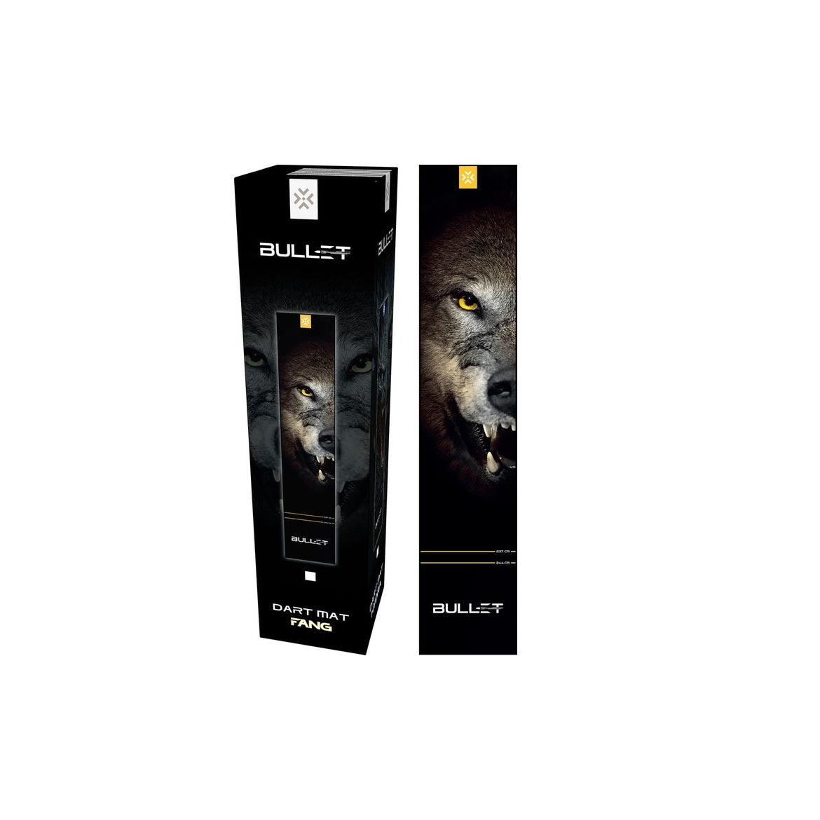 Carpet Fang Dart Mat 300 X 60 Cm | One Size | Black
