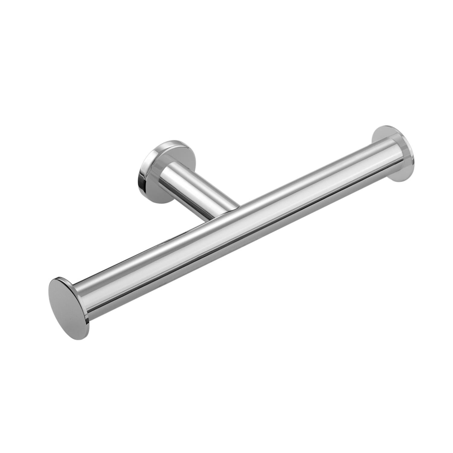 Toilet Roll Holder With Lid 24,5cm, Silver, Architect S+ Collection